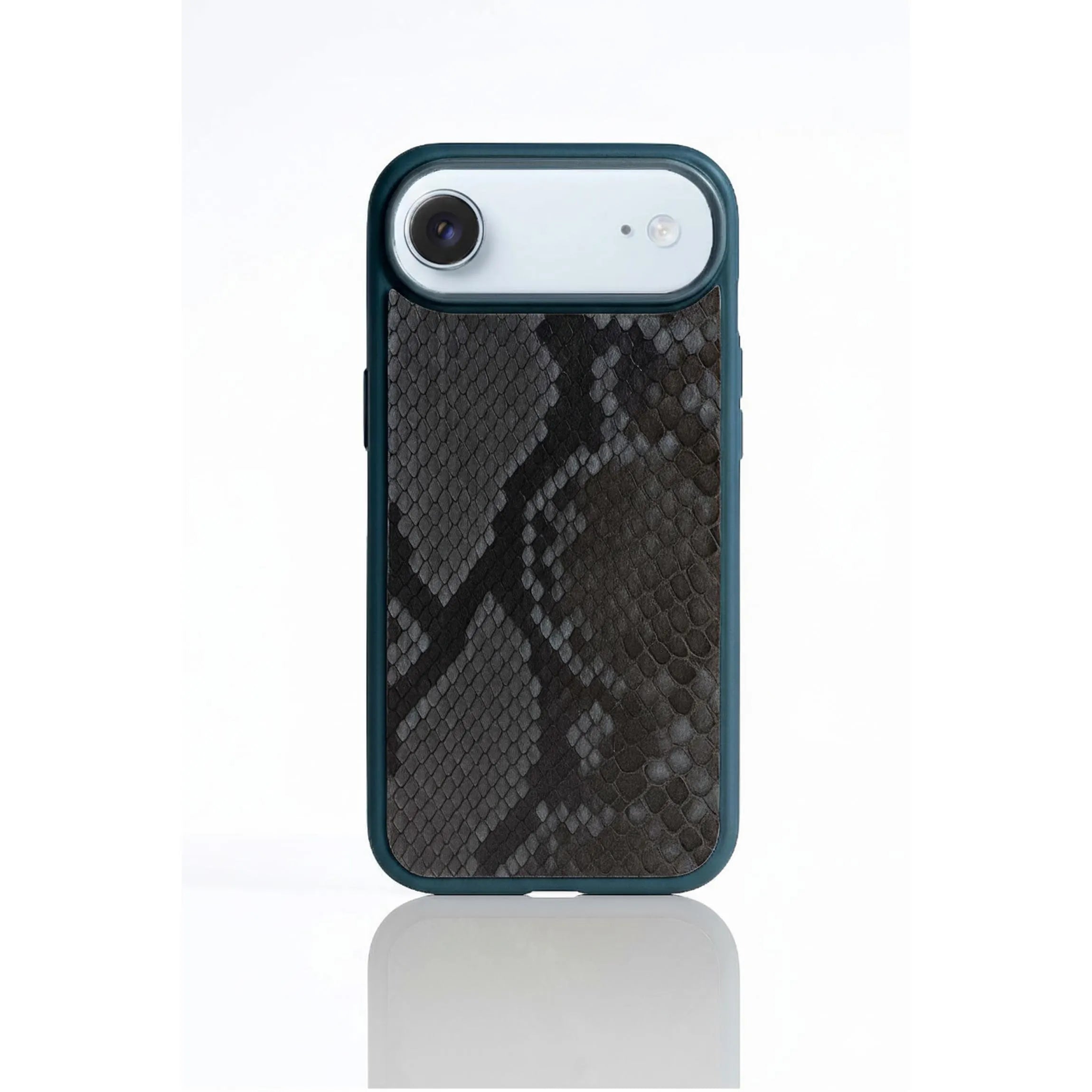Python iPhone Case | Exotic Snake Skin Leather Cover | Handmade Slim Protective | iPhone 16 & 17 Series