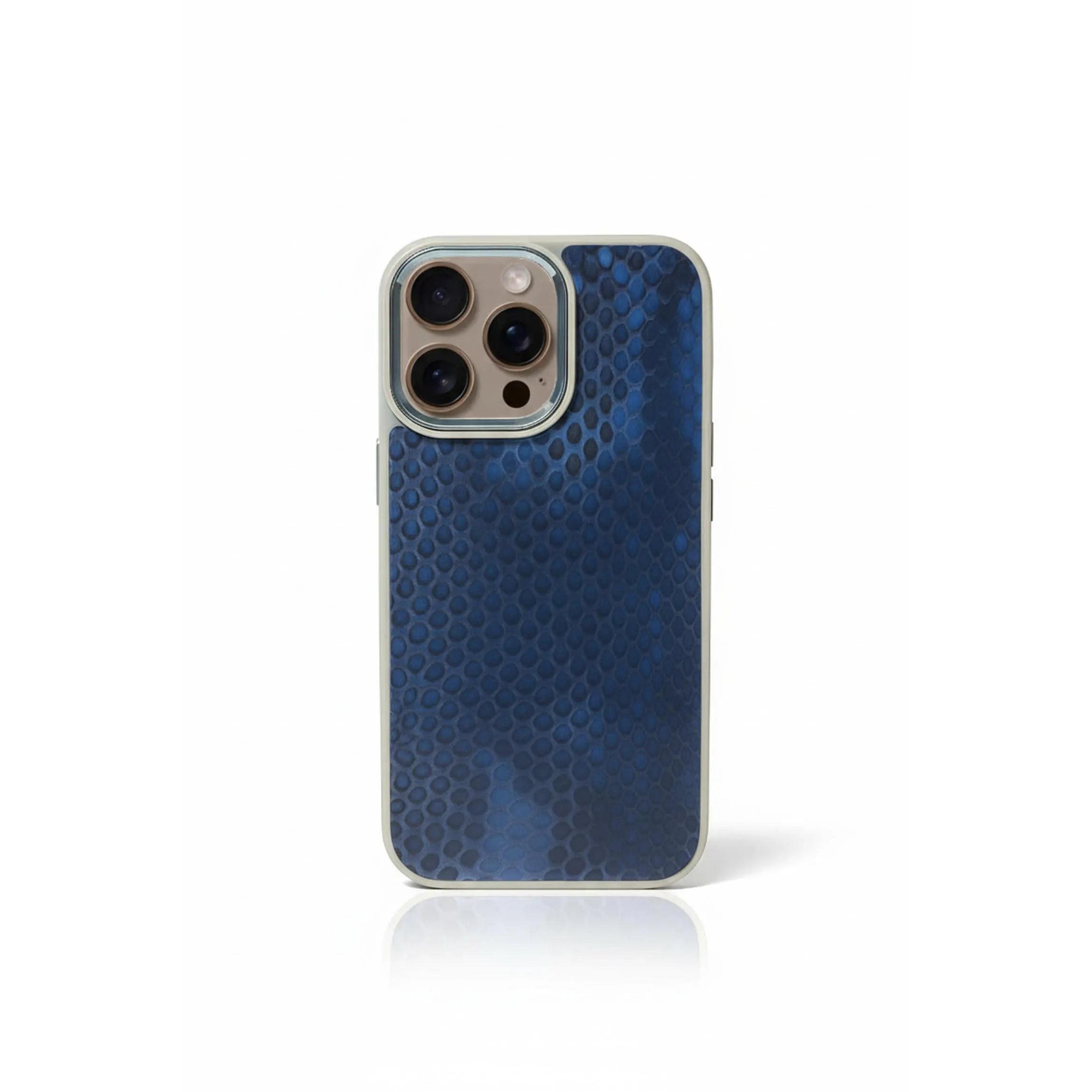 Python iPhone Case | Exotic Snake Skin Leather Cover | Handmade Slim Protective | iPhone 16 & 17 Series
