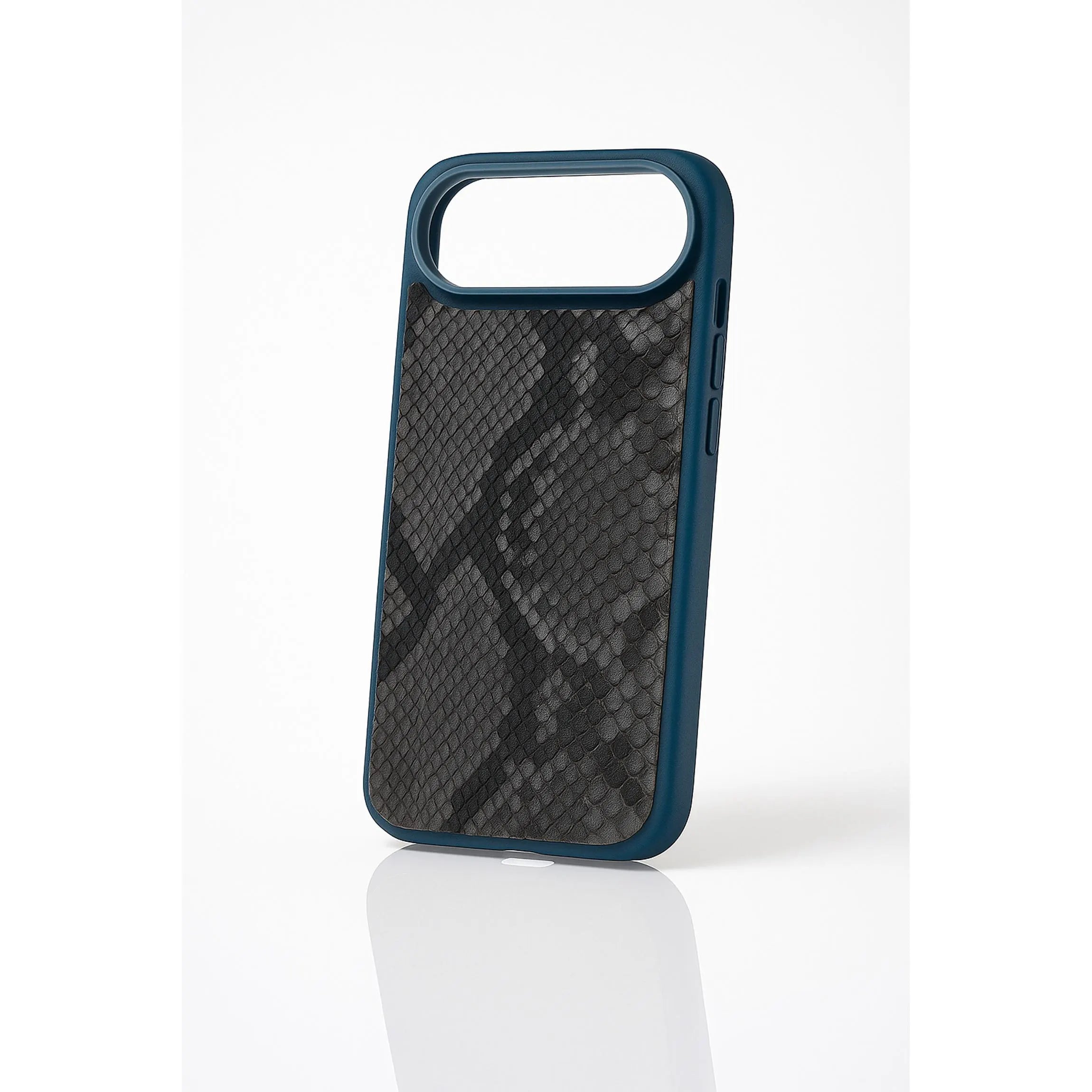 Python iPhone Case | Exotic Snake Skin Leather Cover | Handmade Slim Protective | iPhone 16 & 17 Series